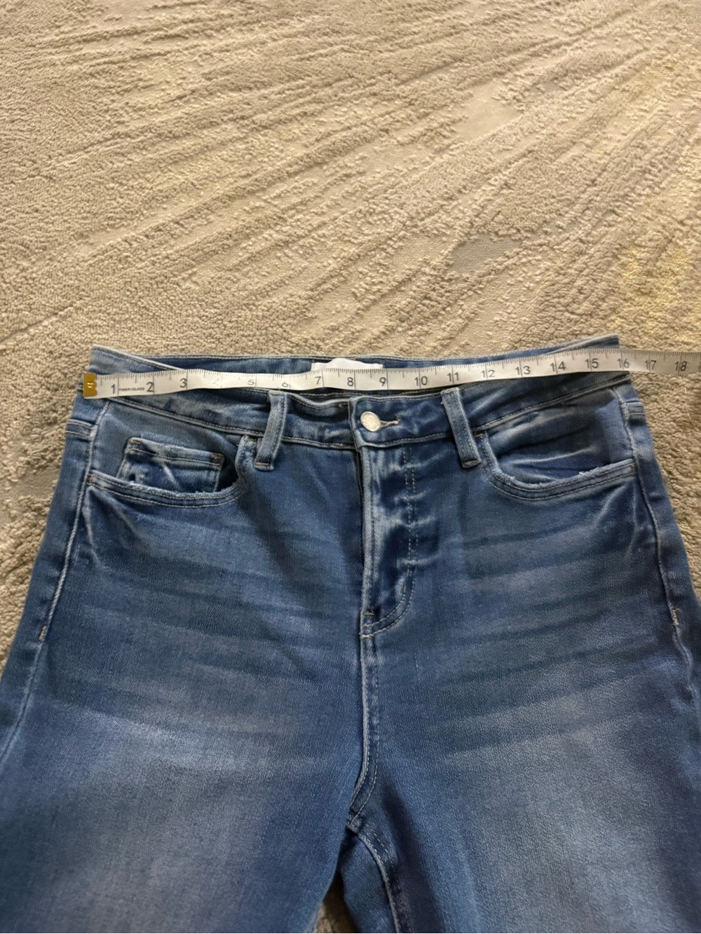 Vervet Luxuries jeans high rise slim straight jeans T6201 size 31 - Picture 11 of 11